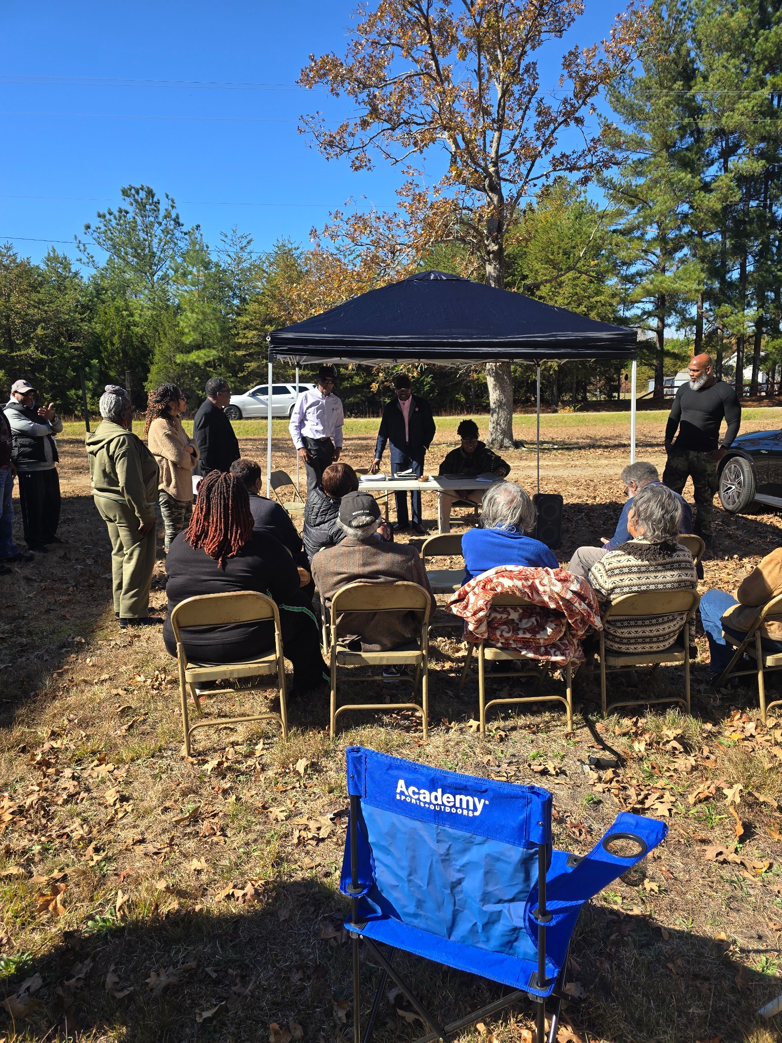 Snow Hill Church gathering photo