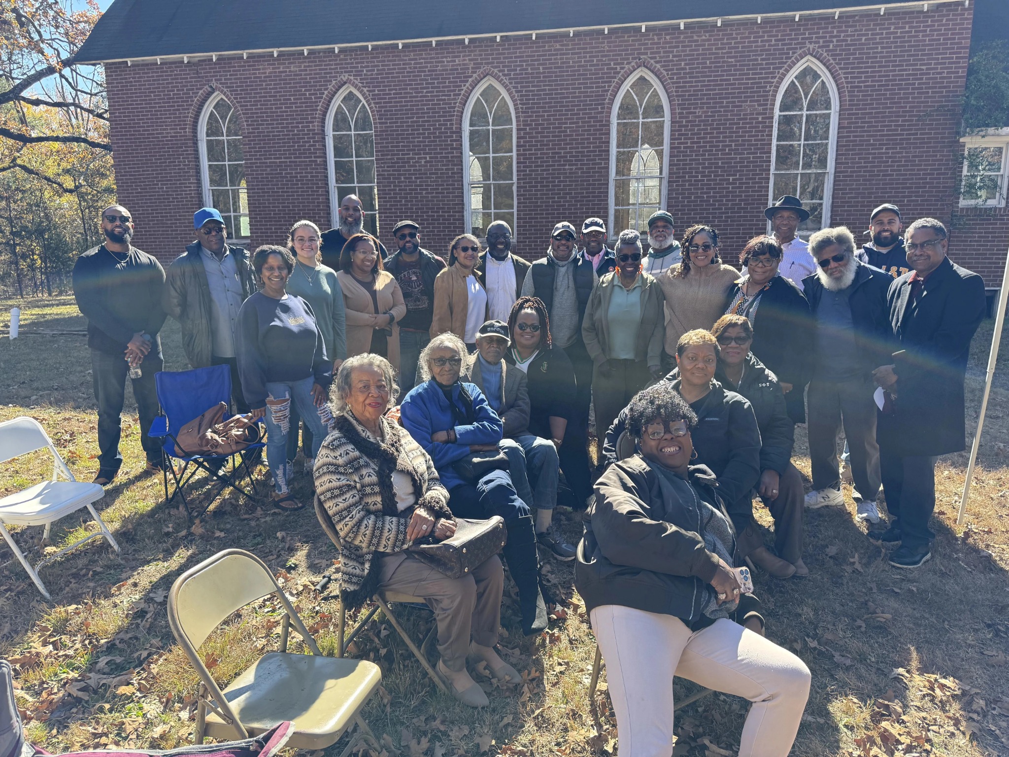 Snow Hill Church gathering photo